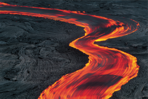 “Lava River” photograph by G. Brad Lewis