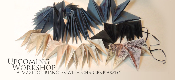 Workshop: A-Mazing Triangles with Charlene Asato