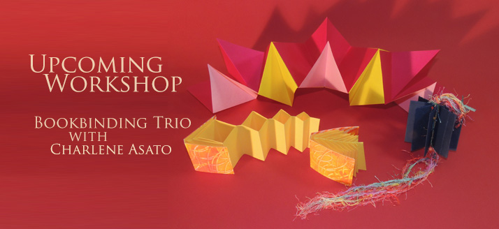 “Bookbinding Trio” Workshop at Volcano Art Center