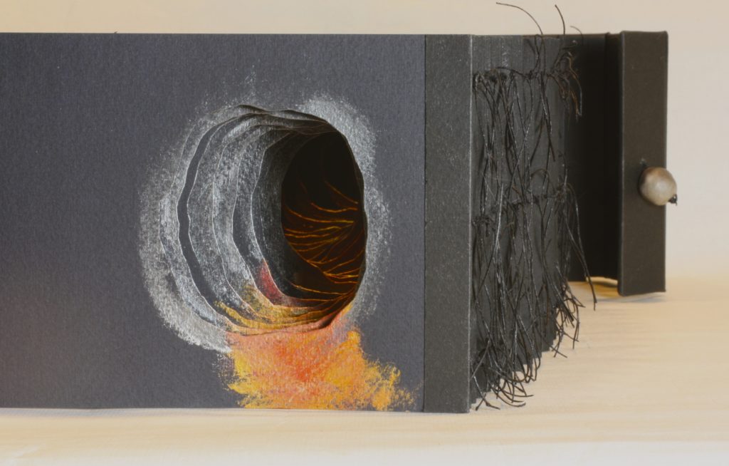 “Exploring Tunnel Books” bookbinding Volcano Art Center