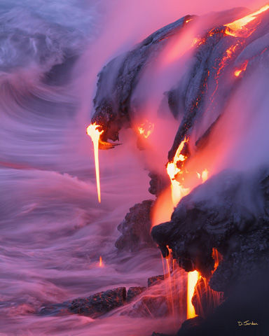 A Drop at a Time, Photograph by David Jordan – Volcano Art Center