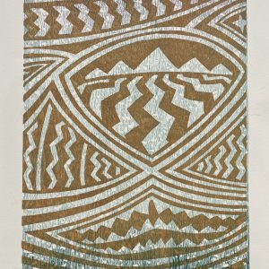 Ōhi'a Lehua, Original Hand-Colored Linoleum Block Print by Gretchen Grove –  Volcano Art Center