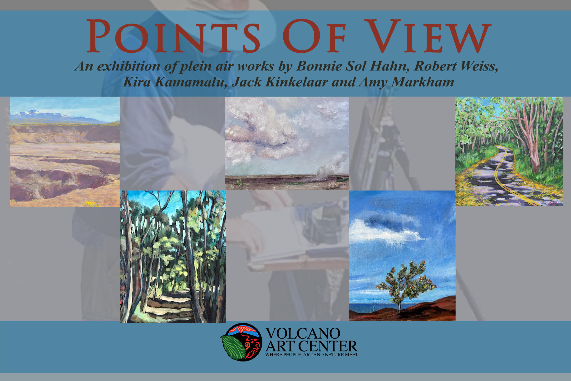 Exhibit: Points Of View - Plein Air @ Volcano Art Center Gallery | Hawaii Volcanoes National Park | Hawaii | United States