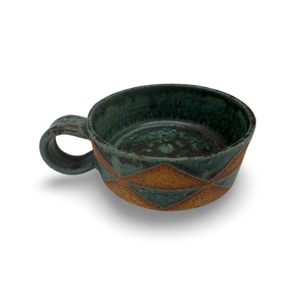 Niho (Shark Tooth) Cappuccino Mug by Kainoa Makua