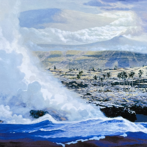In The Path of Pele, Giclee on Canvas by Edwin Kayton