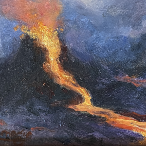 Unrestrained, Oil by Donna Carnegie