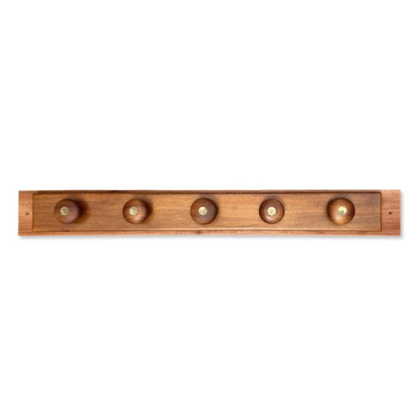 Koa Button Peg Board by William DeMent