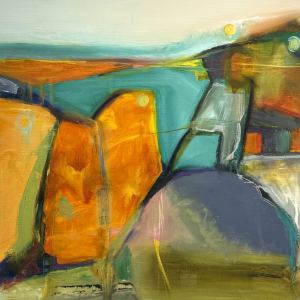 Luminescent Change, Oil Painting by Jan Hashi