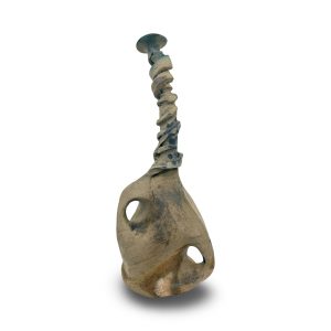 Deconstructed Bottle, Anagama Fired Ceramic by Stephen Freedman