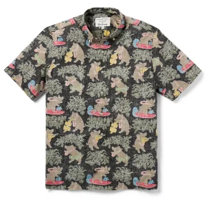 Aloha Shirt, Puaʻa, Design by Dietrich Varez