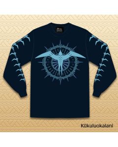 Kūkuluokalani, tee-shirt design by Nelson and Kainoa Makua
