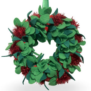 ʻŌhiʻa & ʻAʻaliʻi, Dry Wreath by Naiʻa Odachi