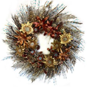 Wild Child Glow, Dry Wreath by Lanaya Deily