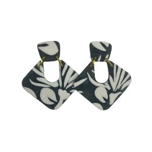 'Ōhi'a Elegance, Earrings by Sarah Talich