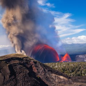 Kīlauea Iki, Photograph by Travis Morrin