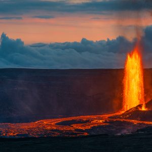 Pele's Ascent, Photograph by Travis Morrin