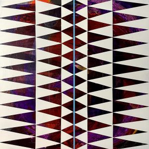 O Ailāʻau Ua - painting by Carl Franklin Kaʻailāʻau Pao at Volcano Art Center Gallery