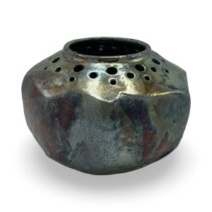 Turquoise Vessel by Birgitta Frazier