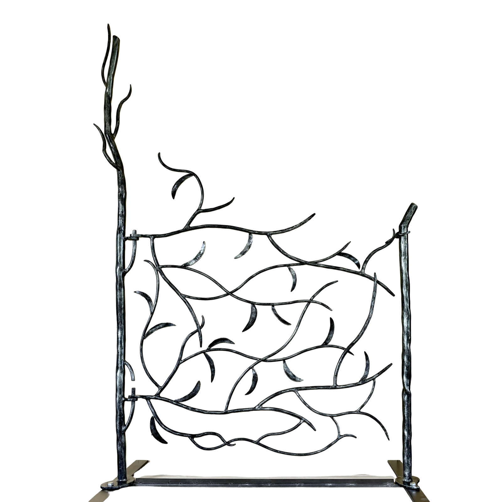 Koa Gate, Sculpture by Ernest and Lois Rich - Image 2