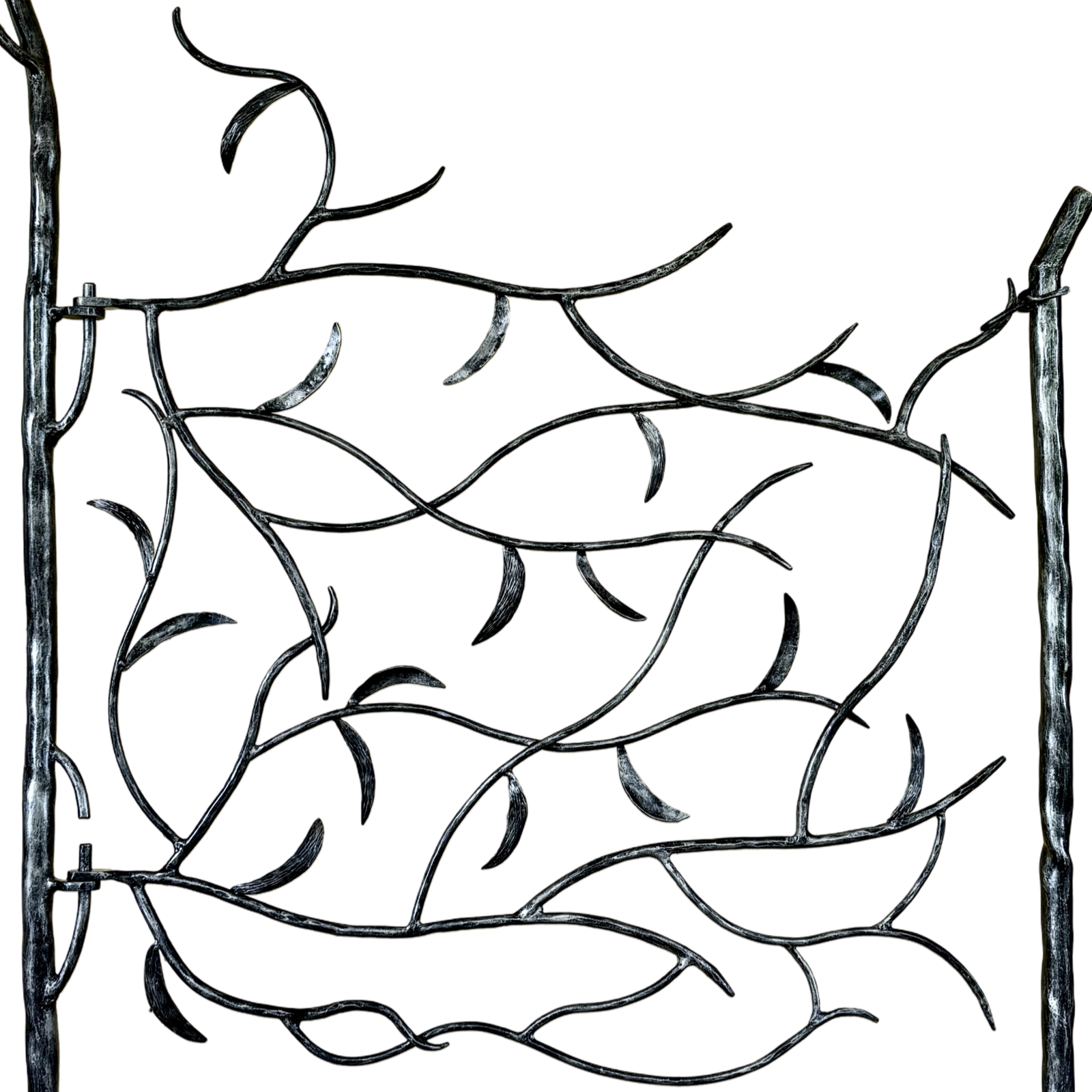 Koa Gate, Sculpture by Ernest and Lois Rich