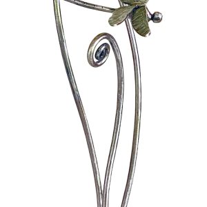 Dragonfly in Fiddleheads II, Sculpture