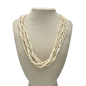 Niʻihau Shell Necklace - Five Strand Laiki