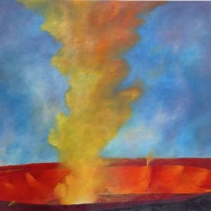 'Eli'eli Kau Mai, Original Painting by Catherine Robbins