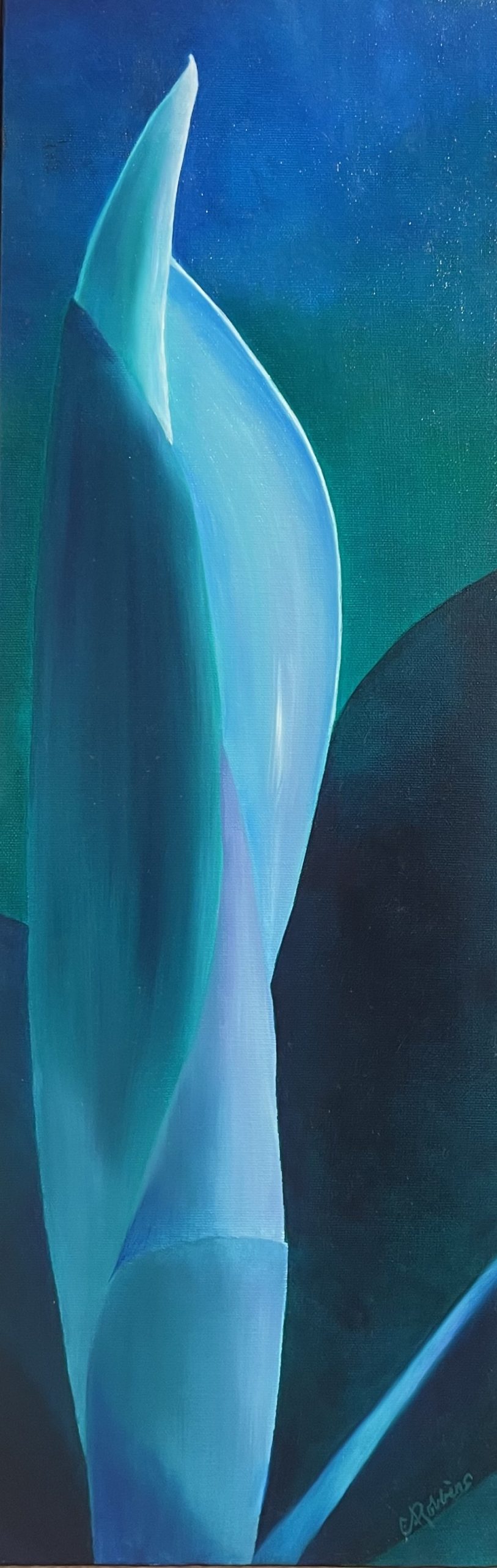 Kōlea Lau Nui, Original Painting by Catherine Robbins - Image 4
