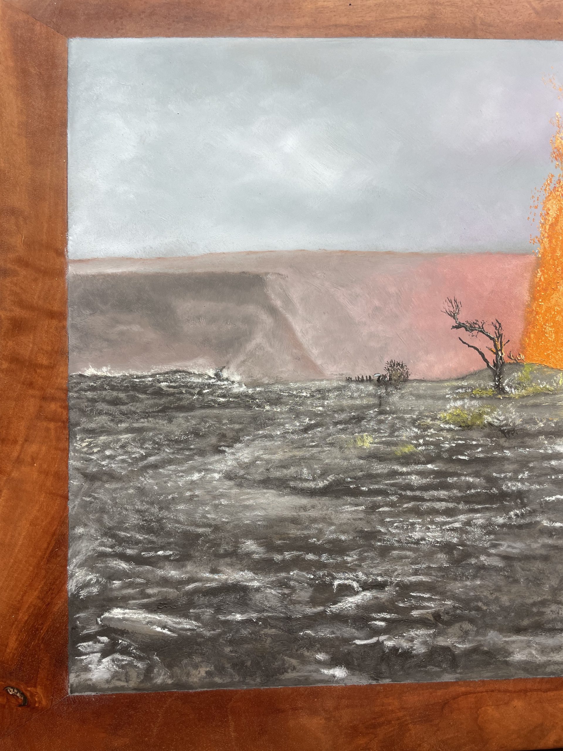 Raining Pele's Hair, Original Painting by Luti Castro - Image 5
