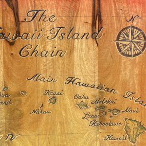 Hawaii Island Chain, Painting by David Gallegos