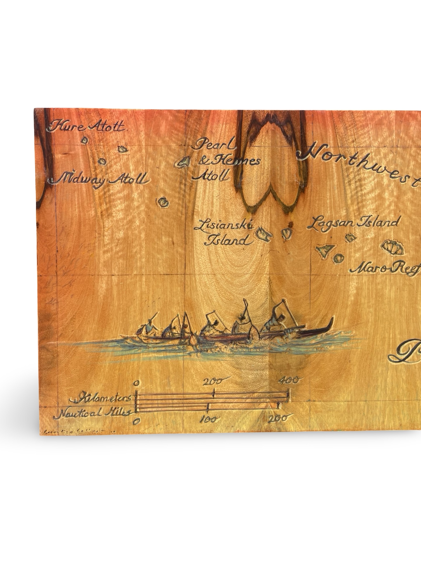 Hawaii Island Chain, Painting by David Gallegos - Image 3