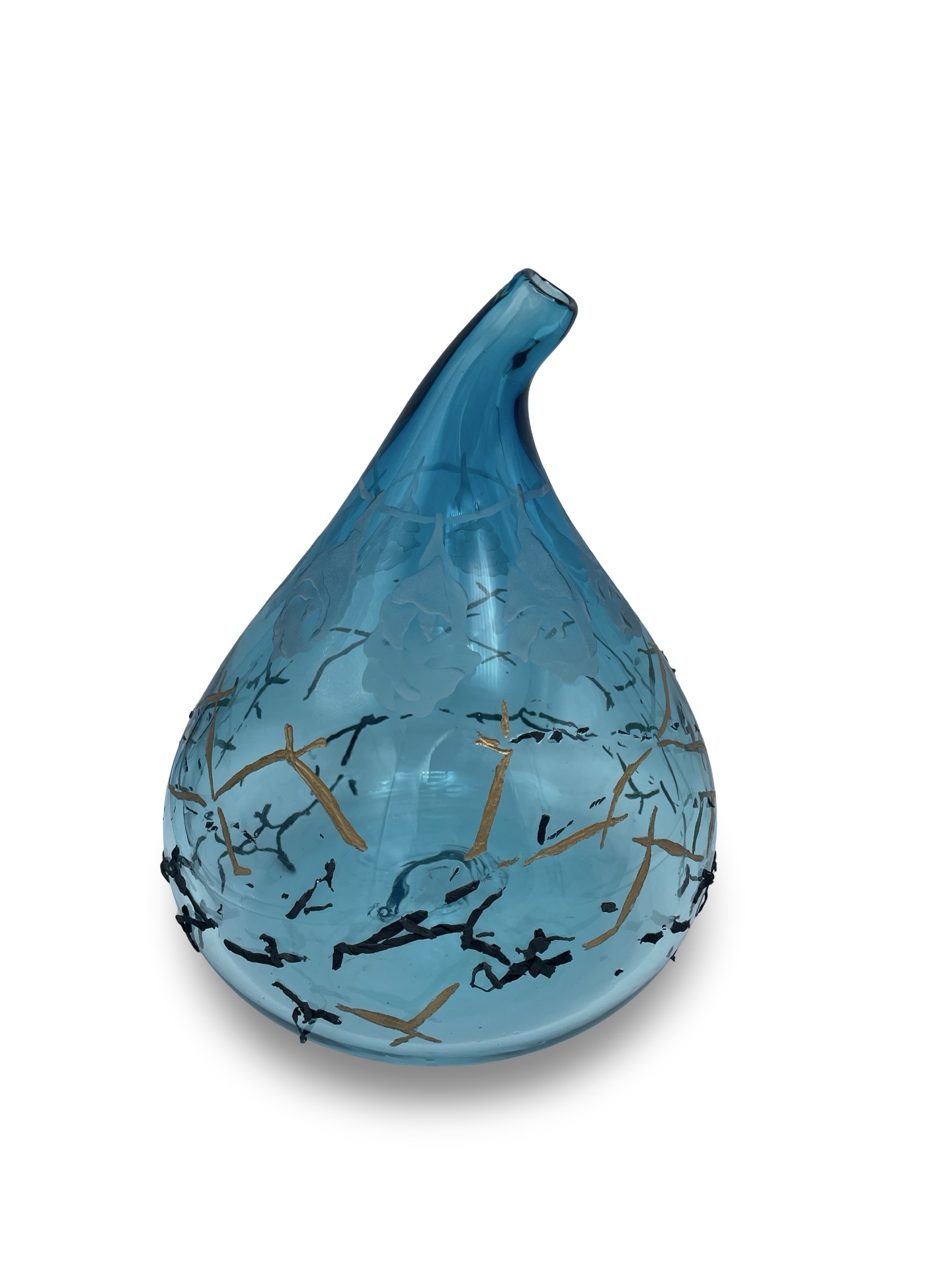 Ipu Wai Copper Weave w/Milo Lei Vessel, by Heather Mettler