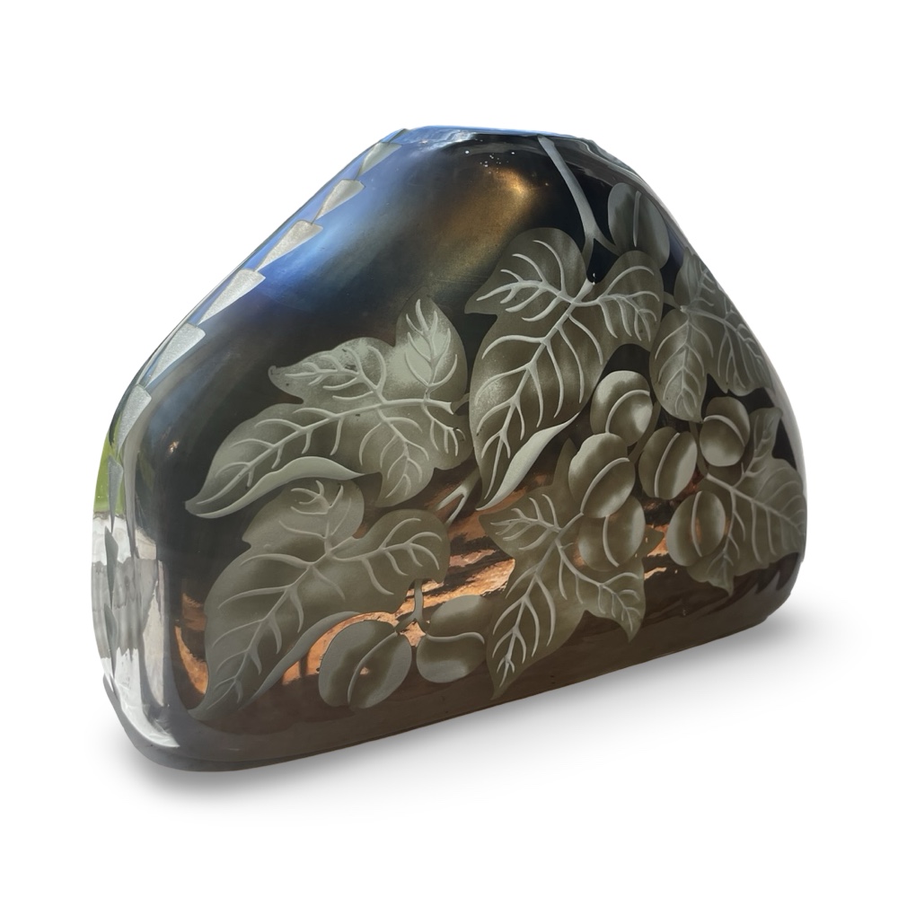 Kukui with Tapa Band Vessel by Heather Mettler - Image 5