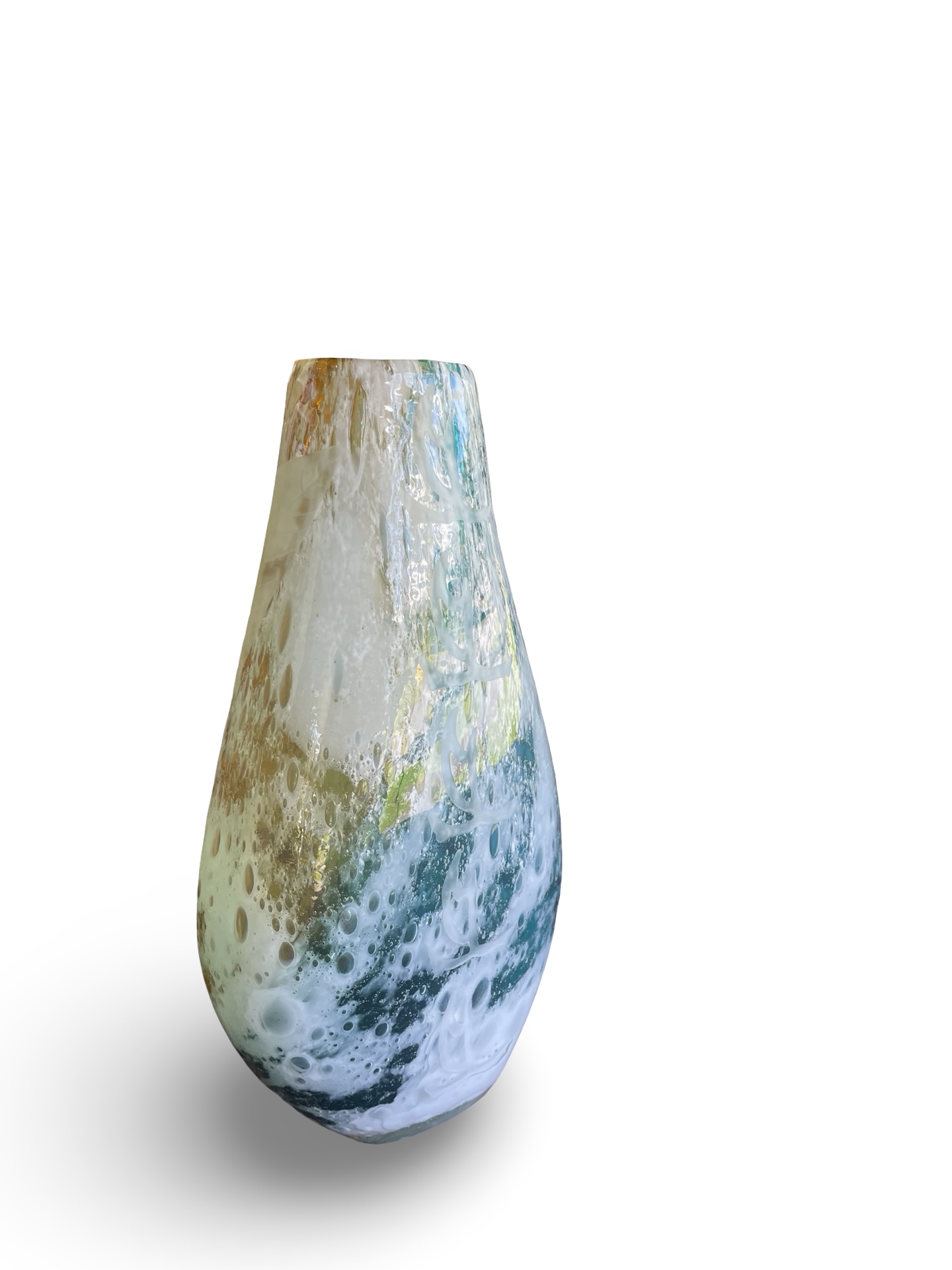 ʻŌlena w/Petroglyph Canoe Band Vessel, by Heather Mettler - Image 3