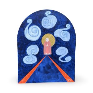 Compassion of Jizo Bodhisattva by Lisa Louise Adams