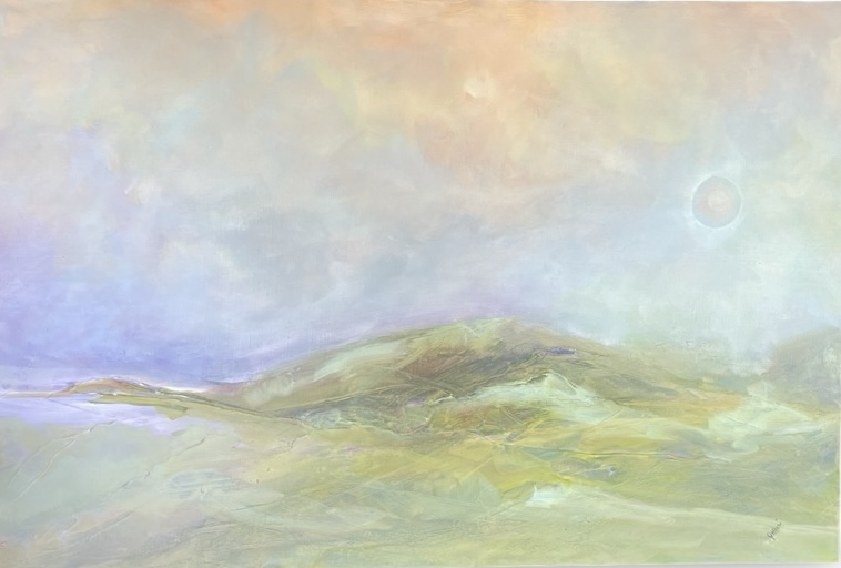 Rolling Daydreams Painting by Jan Hashi