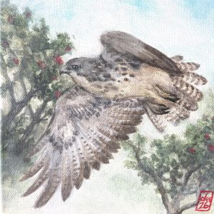 Canopy Cruisin Painting by Dena Nakahashi