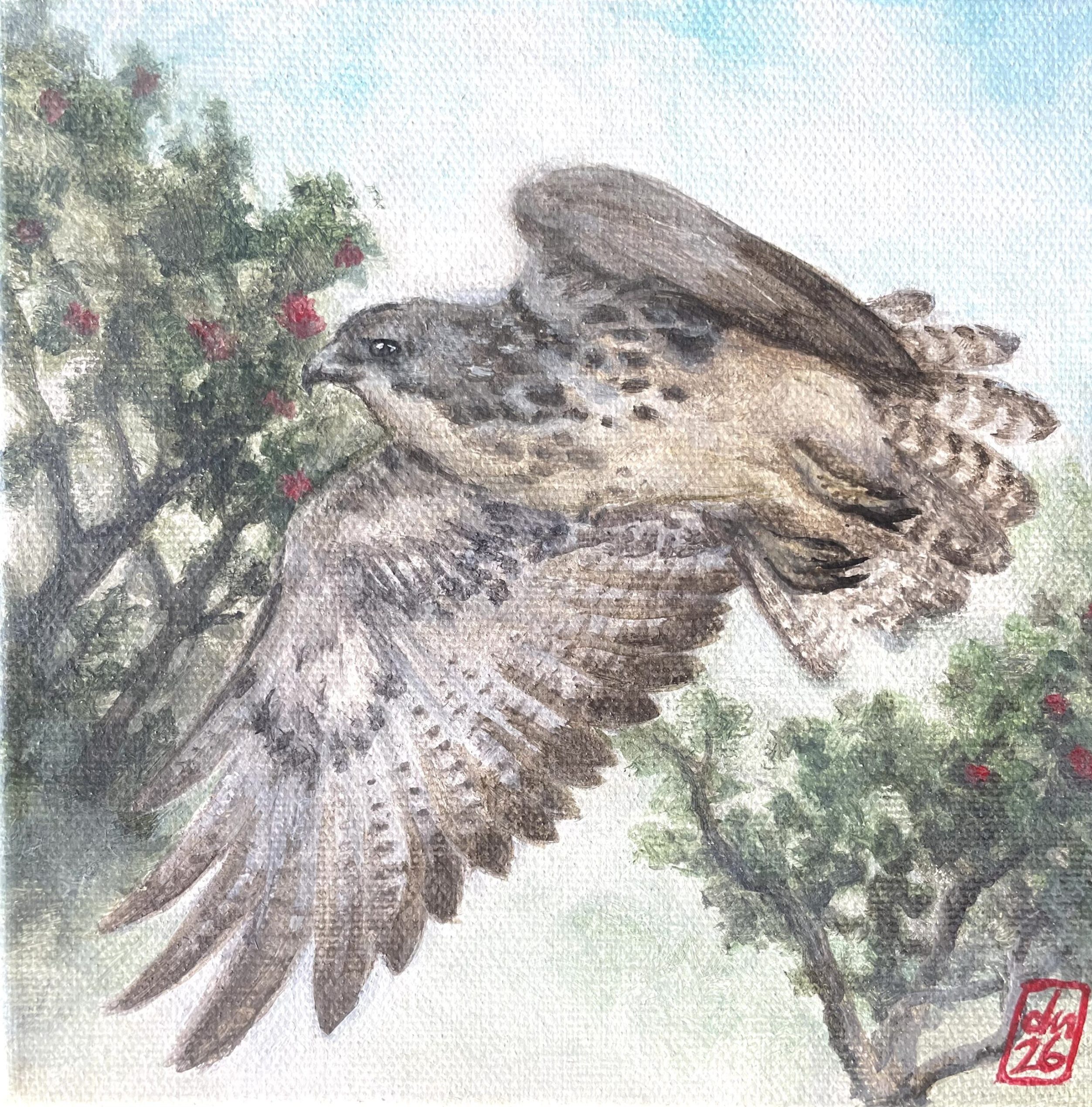 Canopy Cruisin Painting by Dena Nakahashi