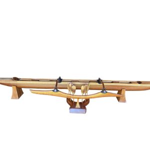 6 Man Koa Racing Canoe by Greg Eaves