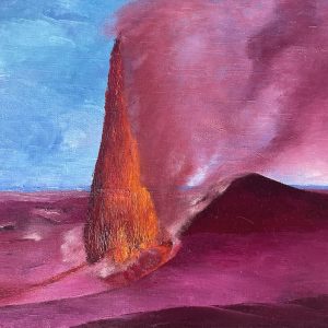 Everlasting Fire, Original Oil Painting by Catherine Robbins