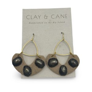 Opihi Elegance, Earrings by Sarah Talich